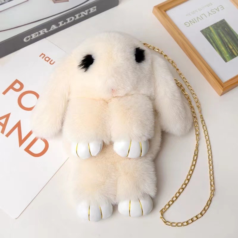 Plush Rabbit Bagpack Shoulder Bag